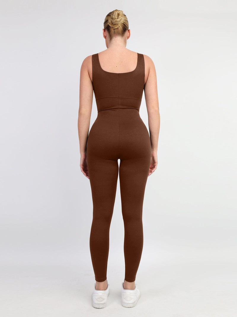 Eliza – Figurbetonter Jumpsuit mit formender Passform und flüssiger Bewegungsfreiheit
