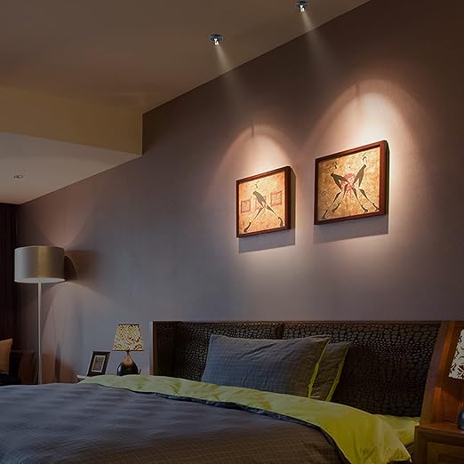 LumiProject - Zuverlässige Projektorlampe mit multidirektionalem Scheinwerferlicht für Kunst und Dekoration