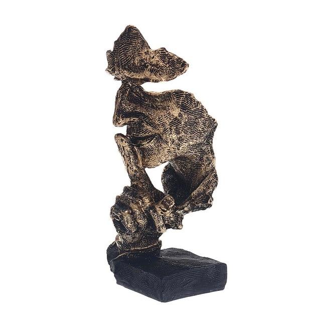 ArtMuse – Dekorative abstrakte Gesichtskunst Skulptur für moderne Innenräume