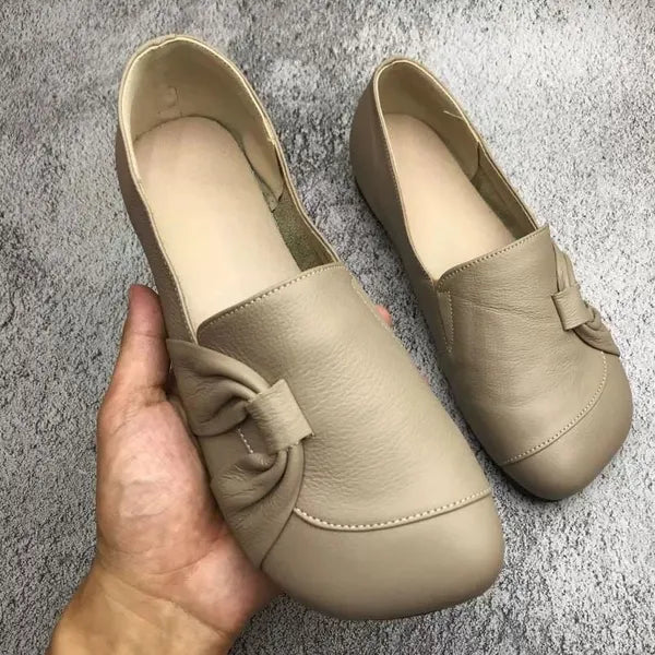 Yamina - Bequeme Anti Rutsch Flachschuhe für sichere und stilvolle Schritte
