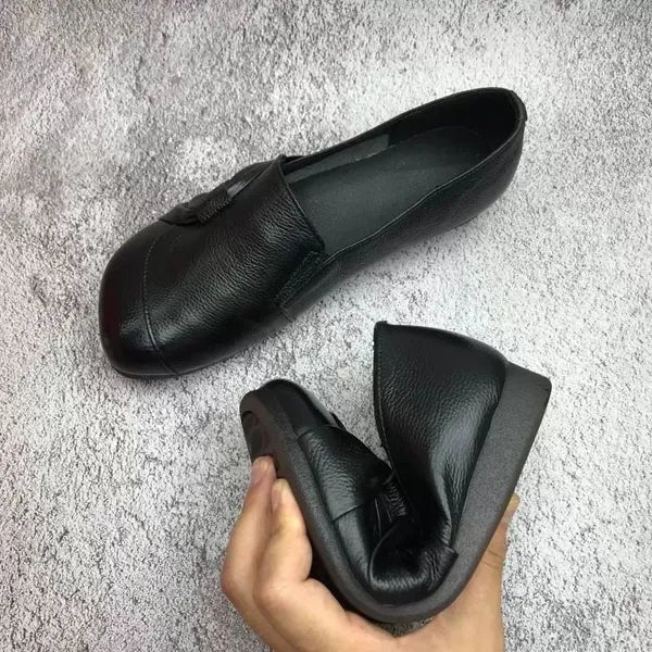 Yamina - Bequeme Anti Rutsch Flachschuhe für sichere und stilvolle Schritte