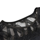 Vina – Elegantes Langarm Minikleid mit einzigartigem Ausgeschnittent Design und rundem Ausschnitt