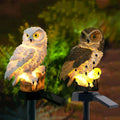 OwlGlow – Solar Gartenleuchte mit warmem Licht und dekorativem Eulen Entwerfen