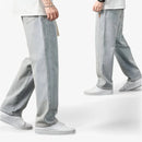 Alaric – Lässige Hose mit weitem Bein verstellbarem Kordelzug und Taschen