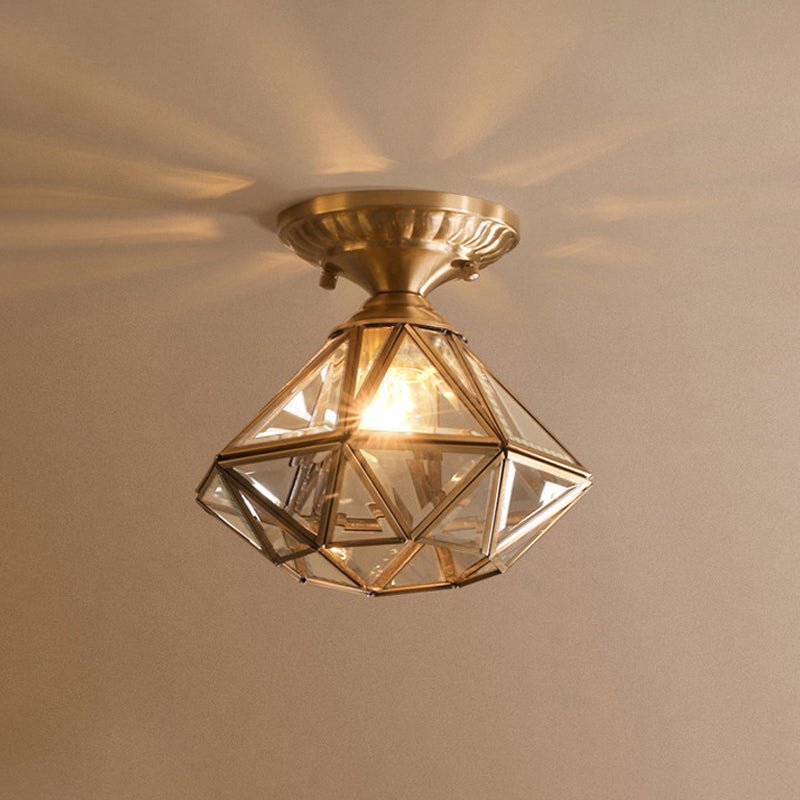 LumaNest – Einzigartig geformte Deckenleuchte mit elegantem Glasdesign