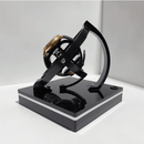 TimeNest - Drehbarer Globus Uhrenständer mit 360-Grad-Anzeige