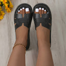 Tilana - Bequeme Flip Flops Sandalen mit dickem Boden und rutschfester