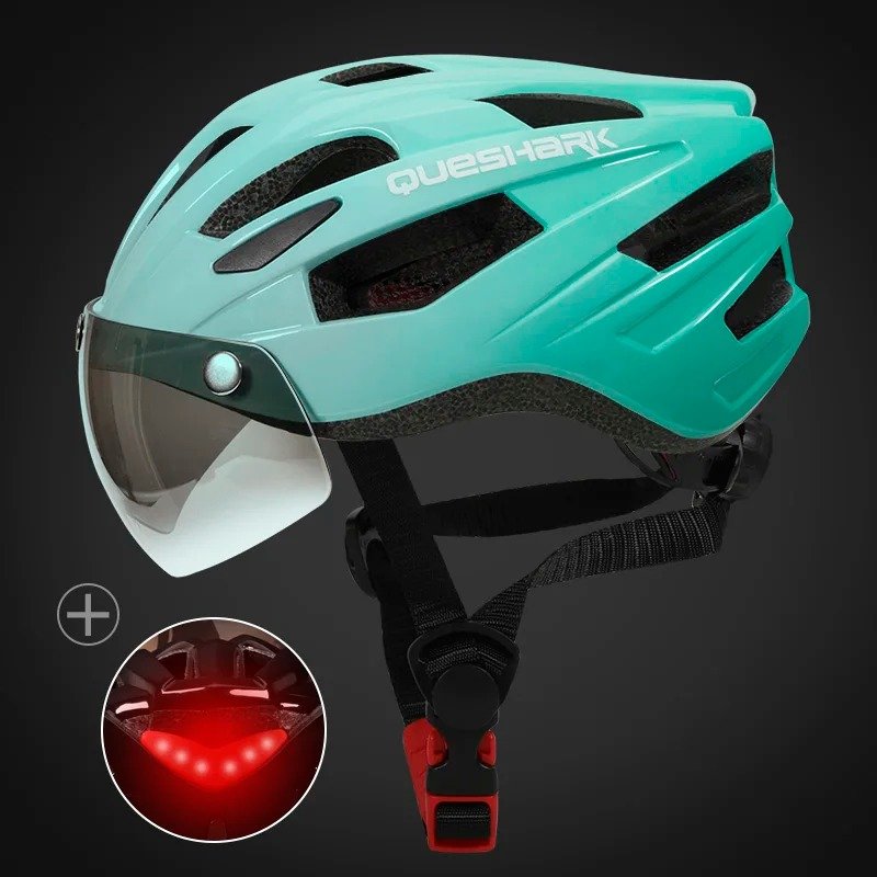 ProLight – Fahrradhelm mit integriertem LED Rücklicht für Sicherheit