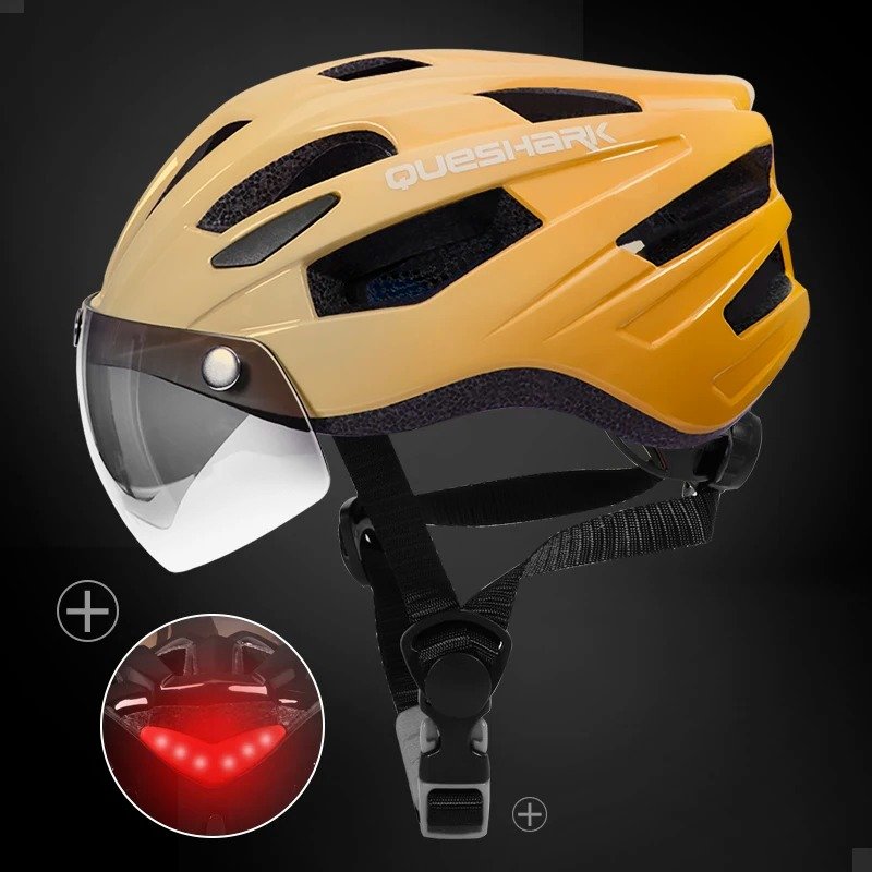 ProLight – Fahrradhelm mit integriertem LED Rücklicht für Sicherheit
