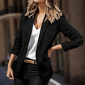 Karla - Bequemer Langarm Blazer mit Reverskragen und Taschen