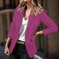 Karla - Bequemer Langarm Blazer mit Reverskragen und Taschen