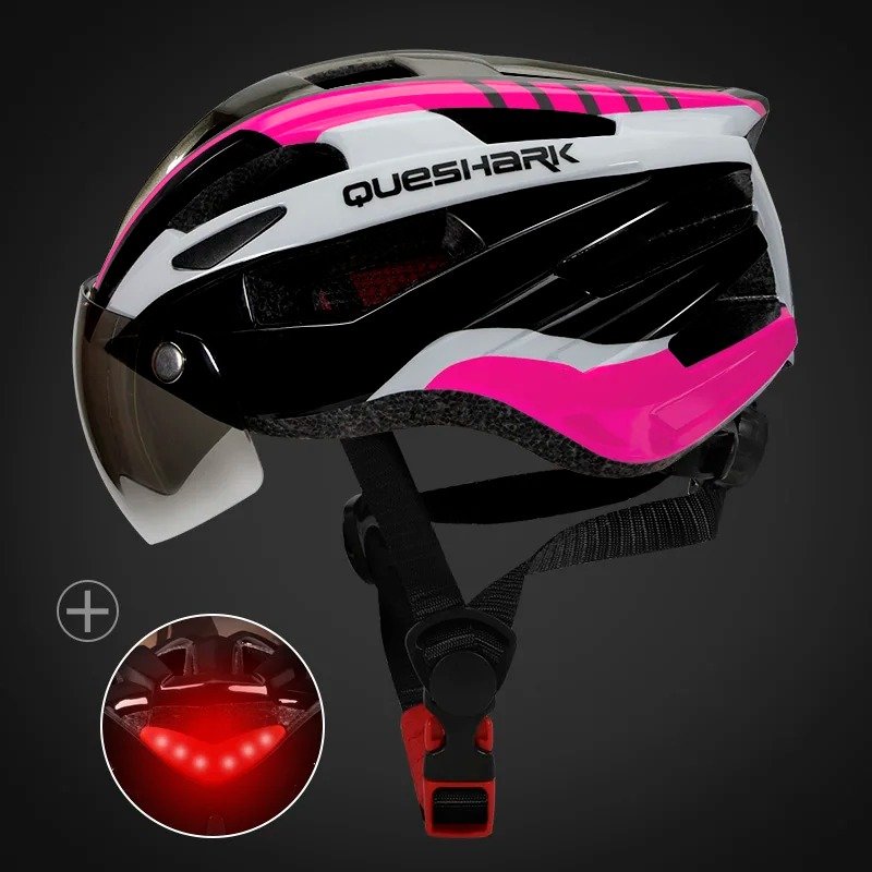 ProLight – Fahrradhelm mit integriertem LED Rücklicht für Sicherheit