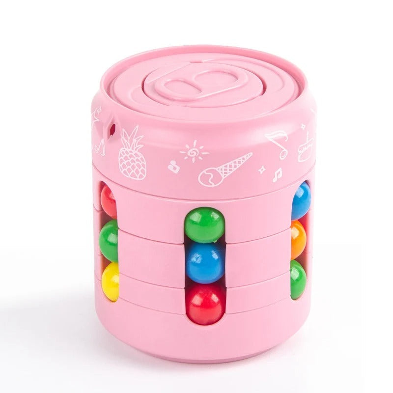 SpinLogic – Rotierendes Zappelwürfel Spielzeug mit kniffligen Puzzlefunktionen