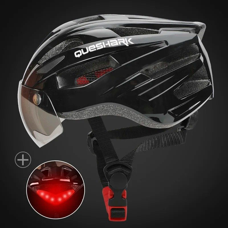 ProLight – Fahrradhelm mit integriertem LED Rücklicht für Sicherheit