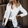 Karla - Bequemer Langarm Blazer mit Reverskragen und Taschen