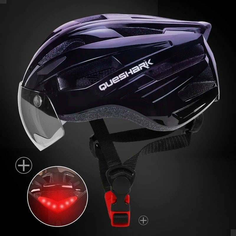 ProLight – Fahrradhelm mit integriertem LED Rücklicht für Sicherheit