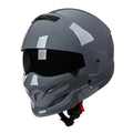RideGuard – Leichter Motorradhelm mit dunklen Belüftungsöffnungen für verbesserte Luftzirkulation
