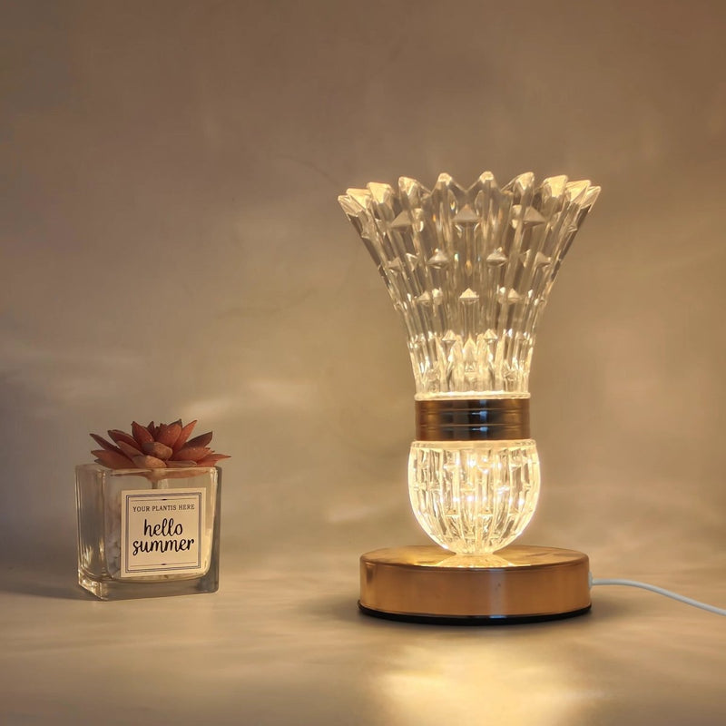 AuraPort – LED Tischleuchte mit dimmbarem Licht und USB Anschluss