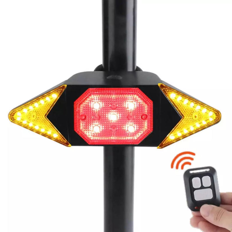 RideAlert – Kabellose Fahrradblinker mit USB Aufladung und Fernbedienung