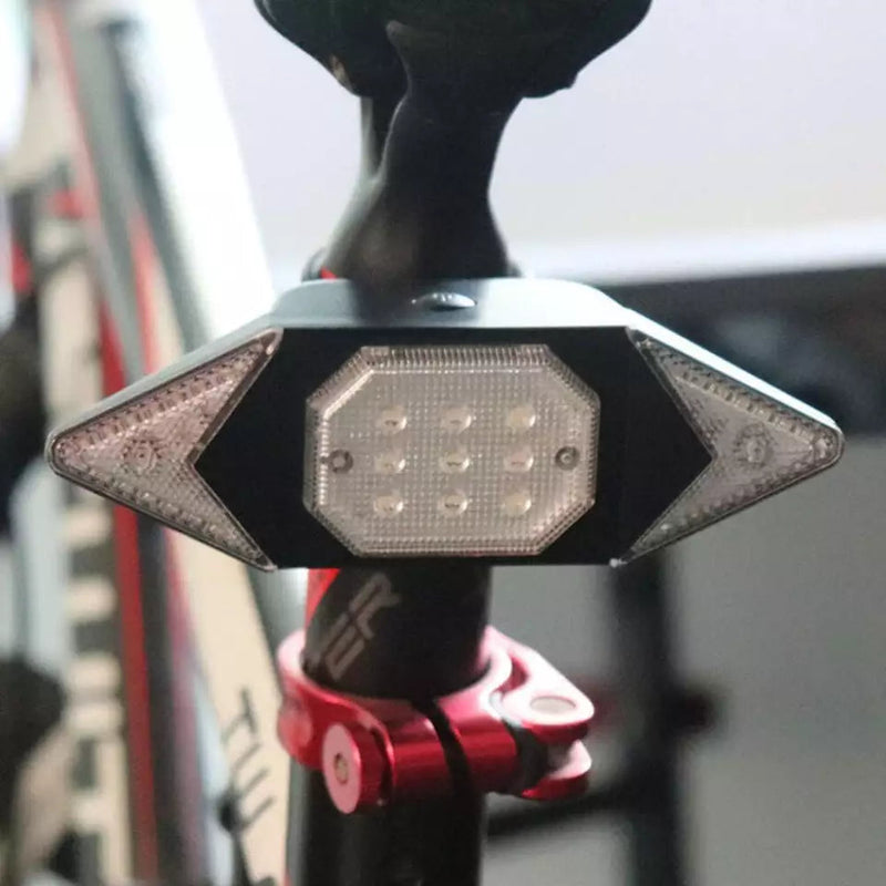 RideAlert – Kabellose Fahrradblinker mit USB Aufladung und Fernbedienung