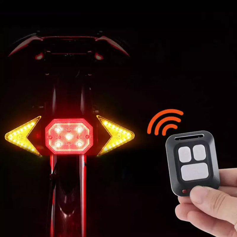 RideAlert – Kabellose Fahrradblinker mit USB Aufladung und Fernbedienung