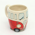 RetroBus - Retroinspirierter Kaffeebecher mit verspieltem Gestaltung
