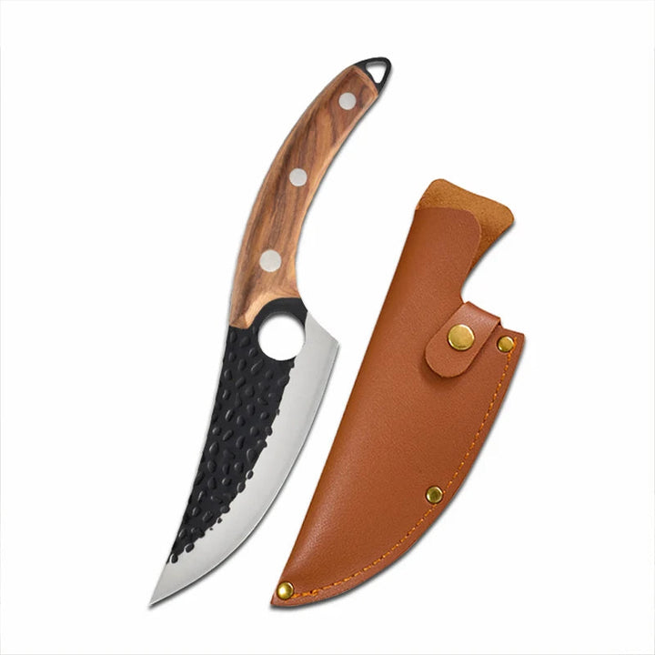 SlicePro – Präzisions Küchenmesser mit Fingerloch und Aufhängeschlaufe