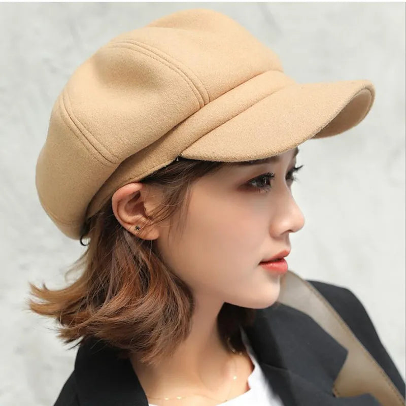 Nora – Stylische Filzkappe mit elegantem Entwerfen für einen einzigartigen Look